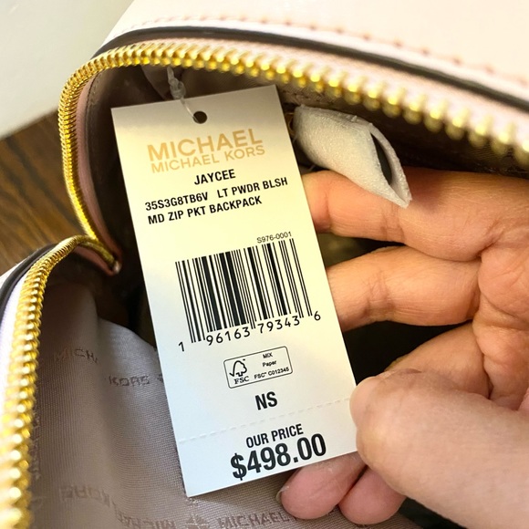 Michael Kors Jaycee Md Backpack - Picture 8 of 9